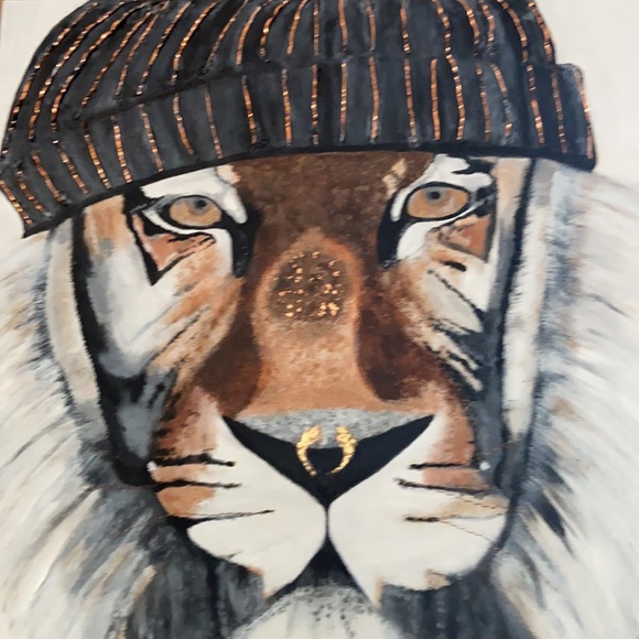 SOLD! 😻 Original Painting-Winston - Picture 10 of 13